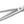 Polished 440c Scoop handle Double-Sided Texturizer 6-inch